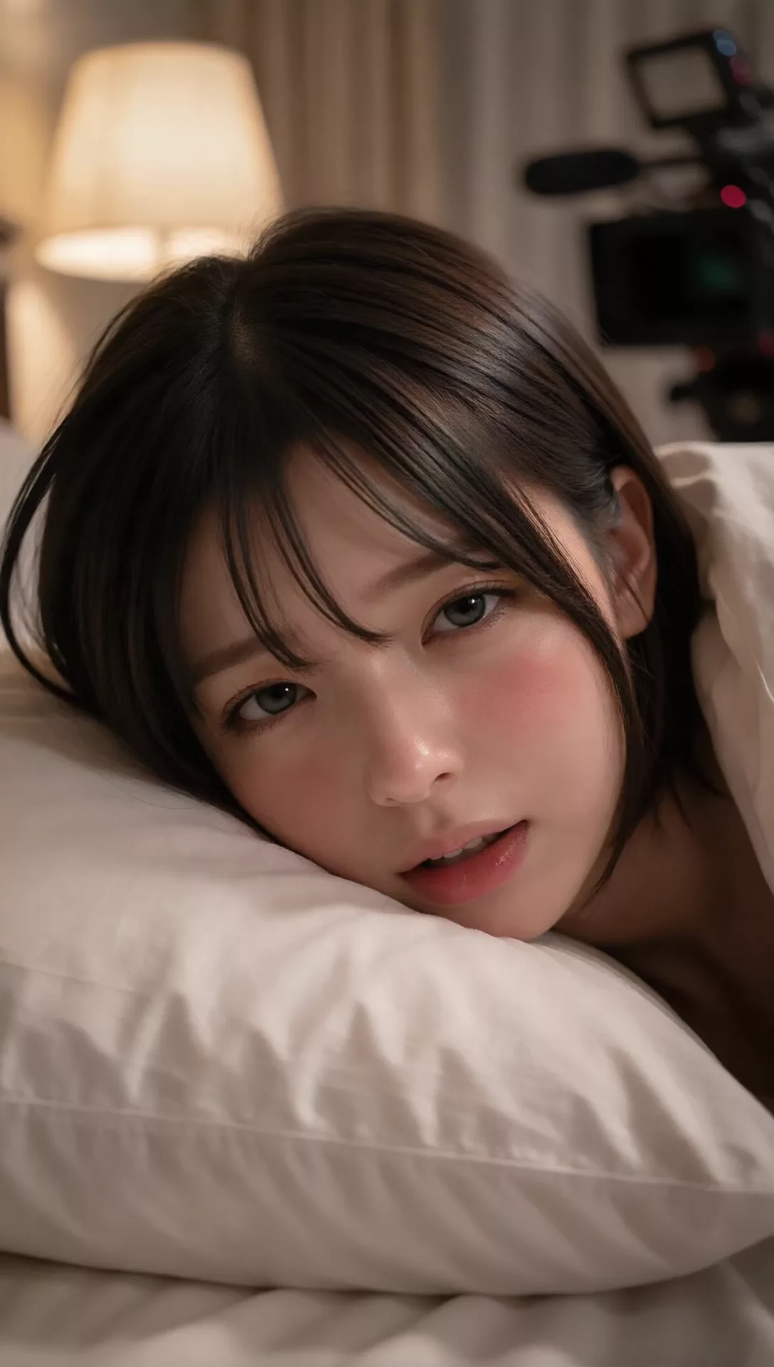 【AIエロ動画】寝る前に