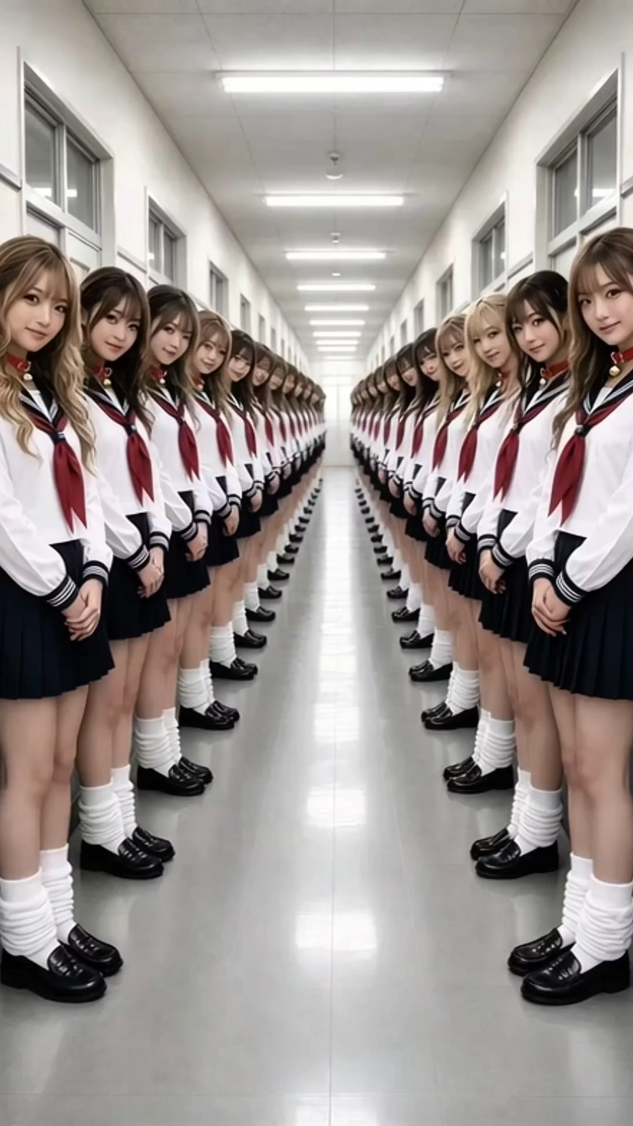 【AIエロ動画】感謝のお出迎え