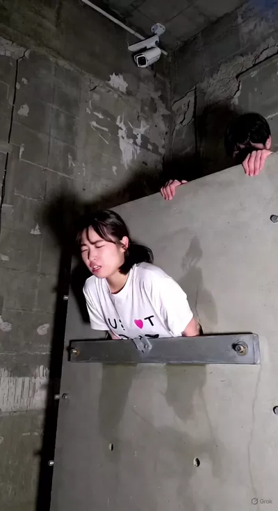 【AIエロ動画】廃墟