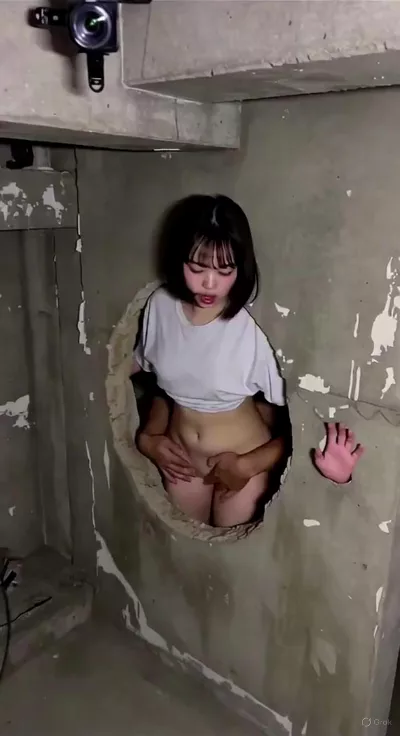 【AIエロ動画】廃墟