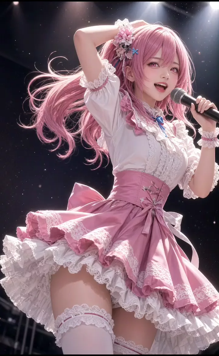 【AIエロ動画】アイドルのサービス４