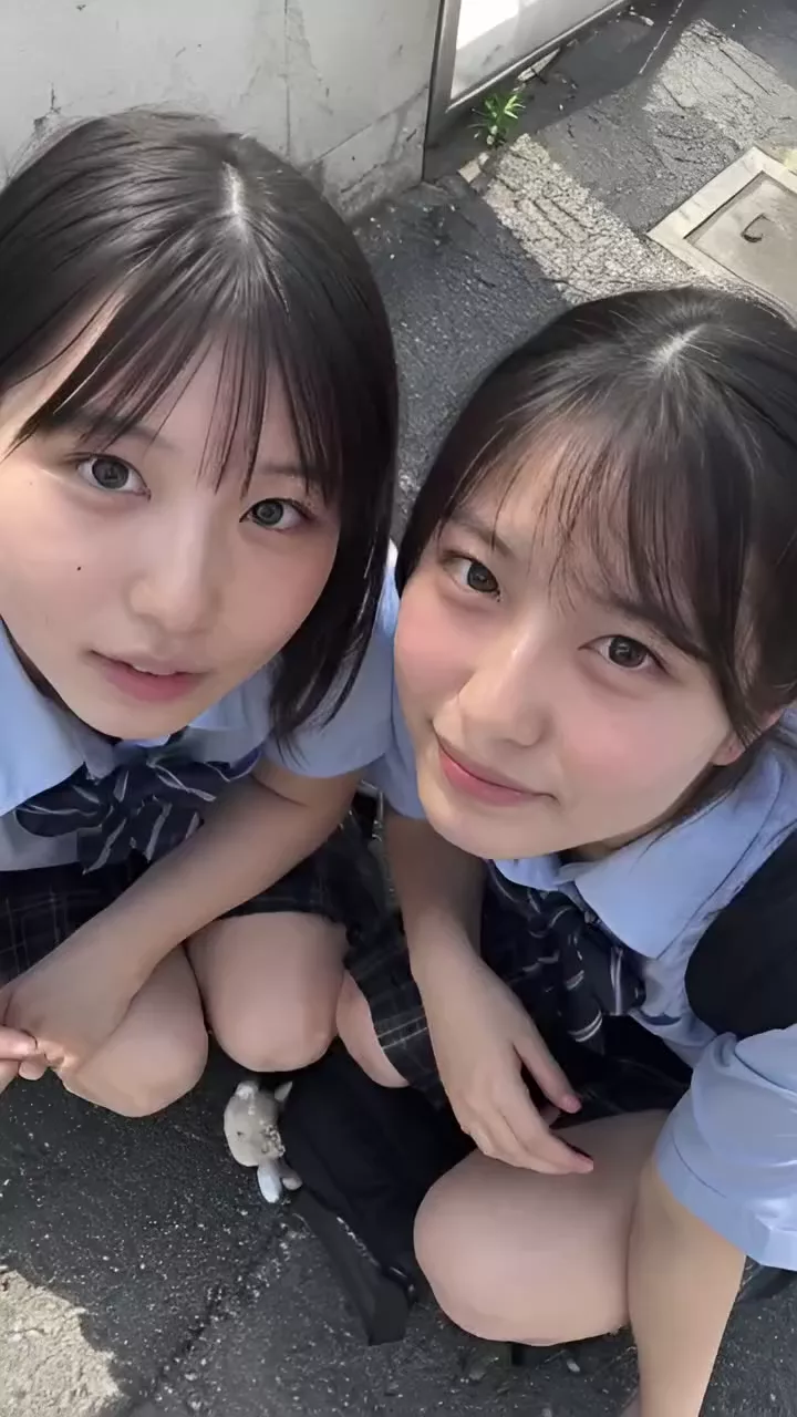 【AIエロ動画】制服女子顔射作品リリース✨️