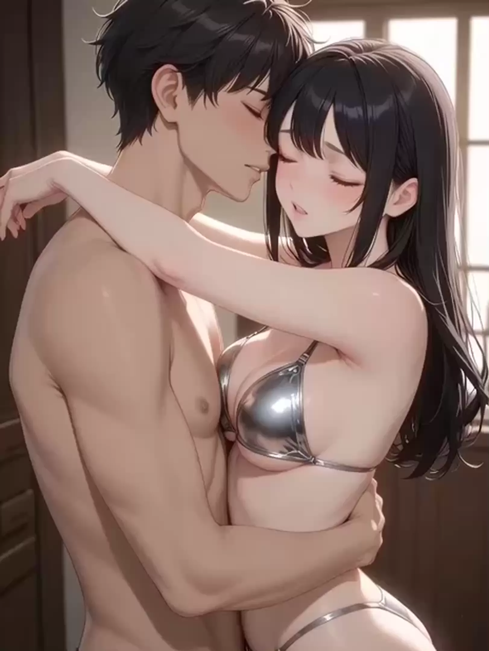 【AIエロ動画】艶やかに光沢の吸い付く肢体が好きな貴方へ