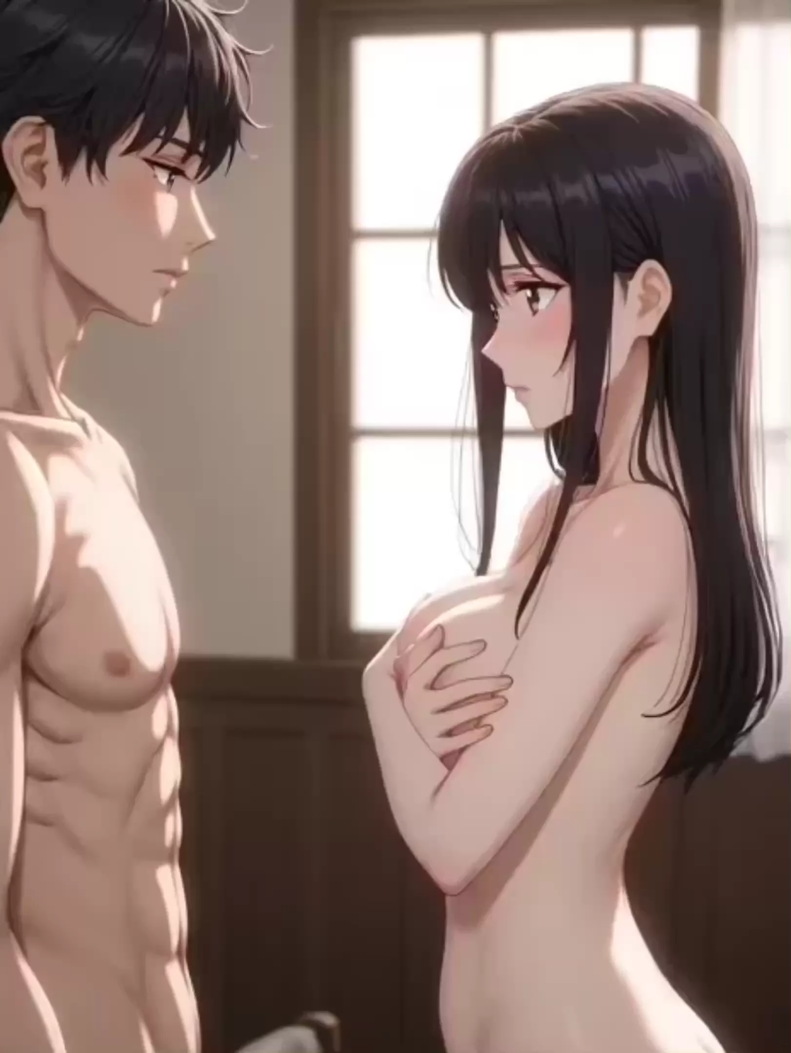 【AIエロ動画】無防備に全てを曝け出す裸体が好きな貴方へ