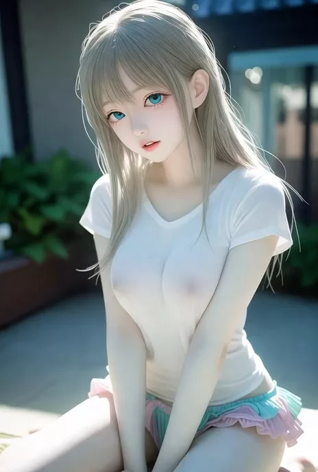 【AIエロ動画】可愛い女の子が脱ぐともっと可愛い