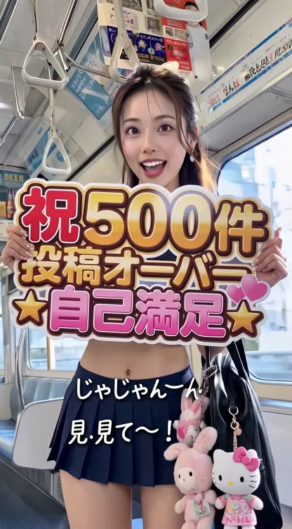 【AIエロ動画】????祝 500件投稿オーバー????