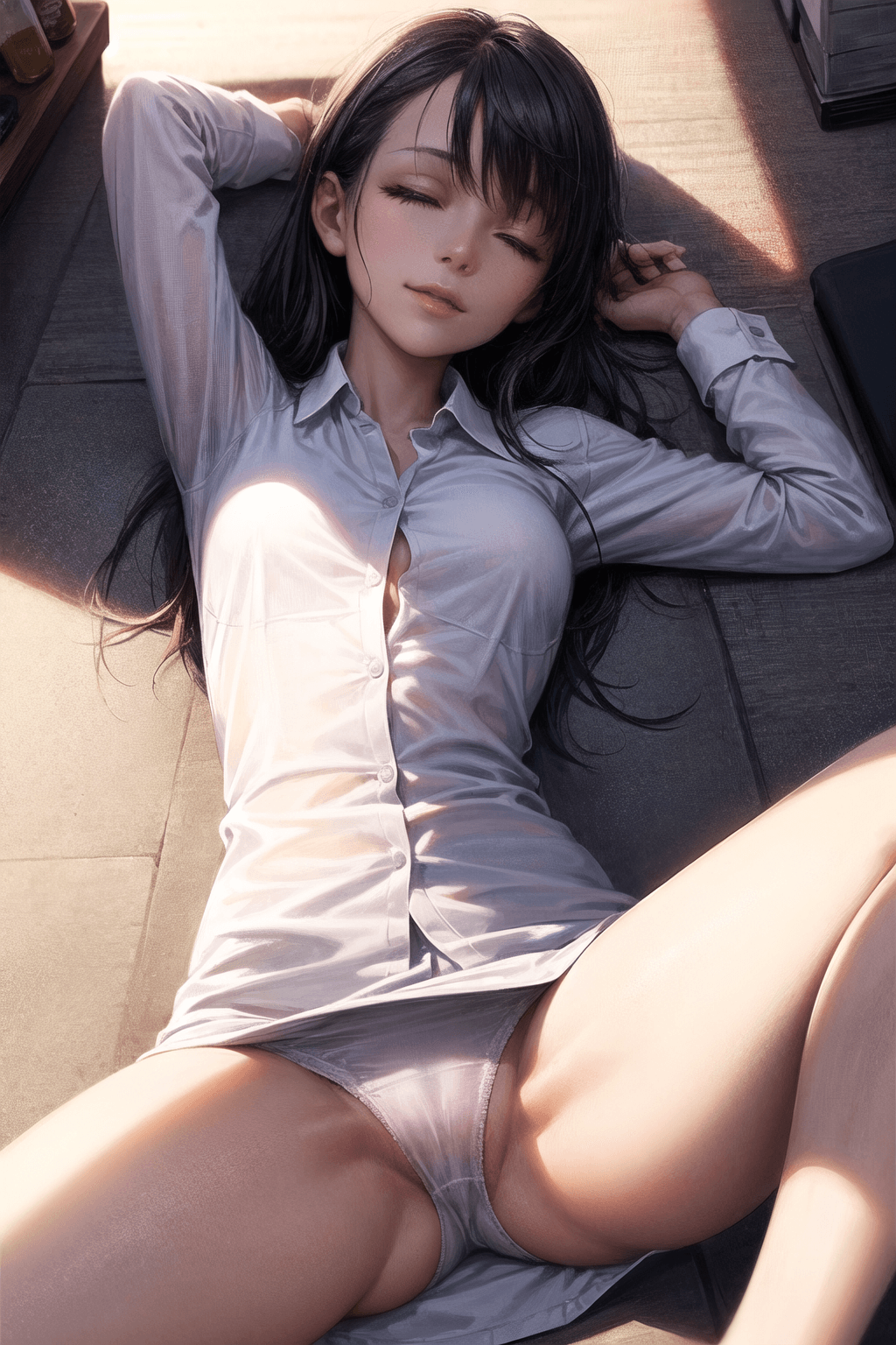 2次元の美女!泥酔してる美女のエロ画像 part3