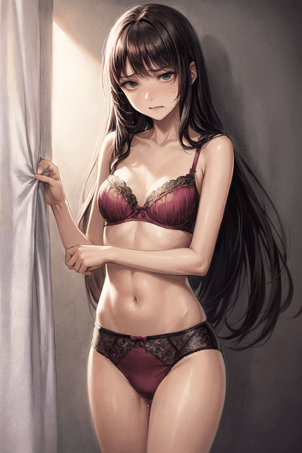 2次元イラスト！下着姿のエロ画像 part8
