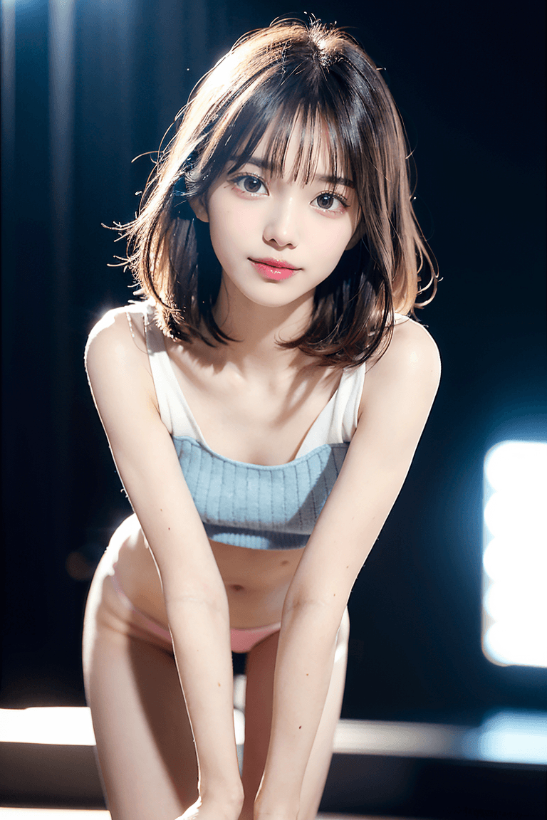 エッチなアイドルのAIヌード画像 part4