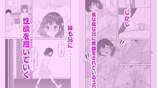 【エロ同人】悪戯から始まる兄妹関係