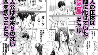 【エロ同人】ギャル猫娘がうちに住み着いてなぜか毎日3P三昧になってしまう話