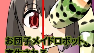 【エロ同人】お団子メイドロボット、寄生される