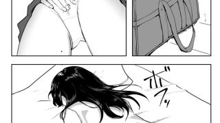 【エロ同人】女子校生が誰も居ない家でオナニーする
