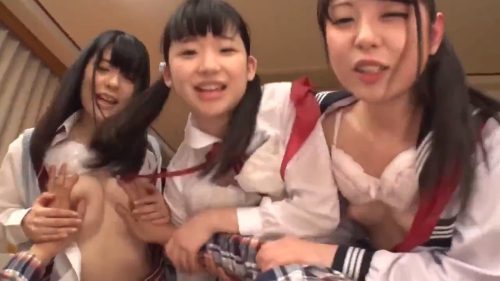 【幸田ユマ･あおいれな･姫川ゆうな】＜美少女×近親相姦×ハーレム＞僕は親が居ない隙に３人の童顔妹ちゃんと相姦プレイｗ