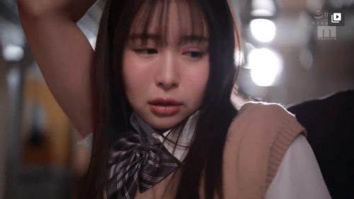 ＜電車痴漢×JK＞電車の中でぴったりと背後に付いた痴漢魔にまた遭遇しこの前の気持ち良さがよみがえり…