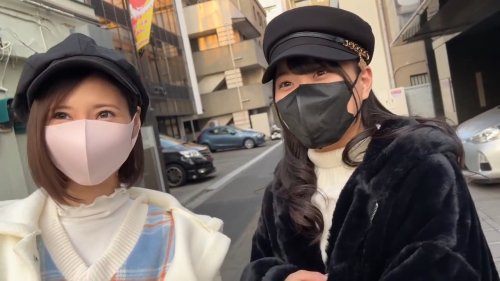 「エッチな事好き❤」僕は可愛いお姉さん二人に逆ナンされ自宅に誘い込みエッチ成功ｗ