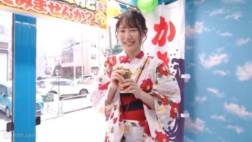 【五十嵐清華】《エロ動画×MM号》花火大会に向かう予定のお姉さんを賞金を出しからとマジックミラー号に強引に誘い浴衣野球拳で勝ったら賞金ゲット！負けたらパイパンマンコに中出し！
