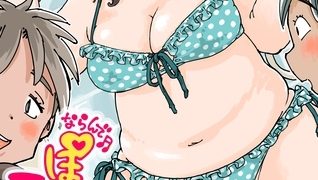 【エロ漫画】ならんで♪ぽっちゃり更衣室《読み切り》