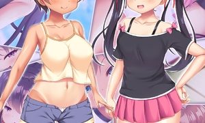 【エロ漫画】メス●●姉妹にヤられまくり夏休み！