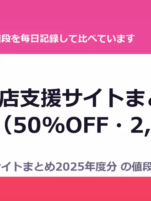 ガナイ商店支援サイトまとめ2025年度分（50%OFF・2,750円）