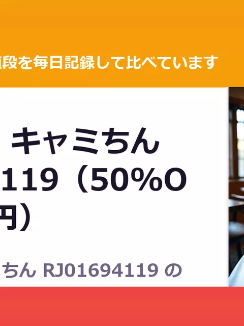 【電子版】キャミちん RJ01694119（50%OFF・550円）