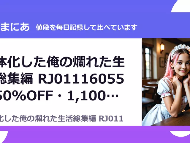 女体化した俺の爛れた生活総集編 RJ01116055（50%OFF・1,100円）