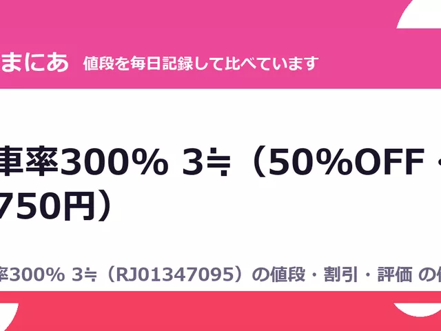 満車率300% 3≒（50%OFF・13,750円）
