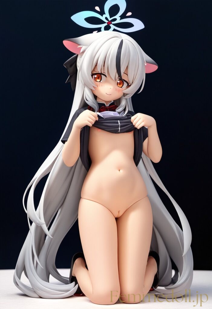 【エロ画像】ブルーアーカイブ ココナのフィギュア風AIイラスト