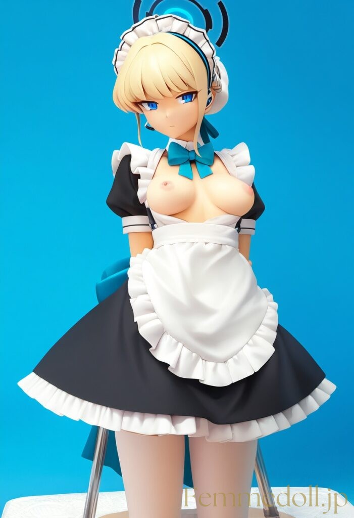 【エロ画像】ブルーアーカイブ トキのフィギュア風AIイラスト