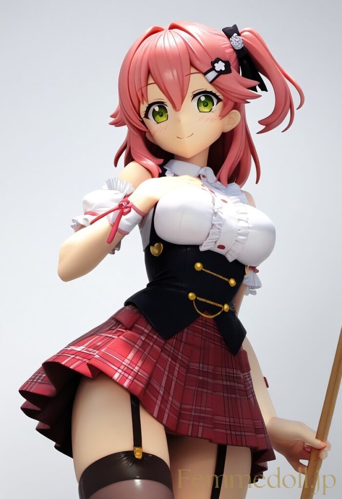 【エロ画像】Vtuber さくらみこのフィギュア風AIイラスト2