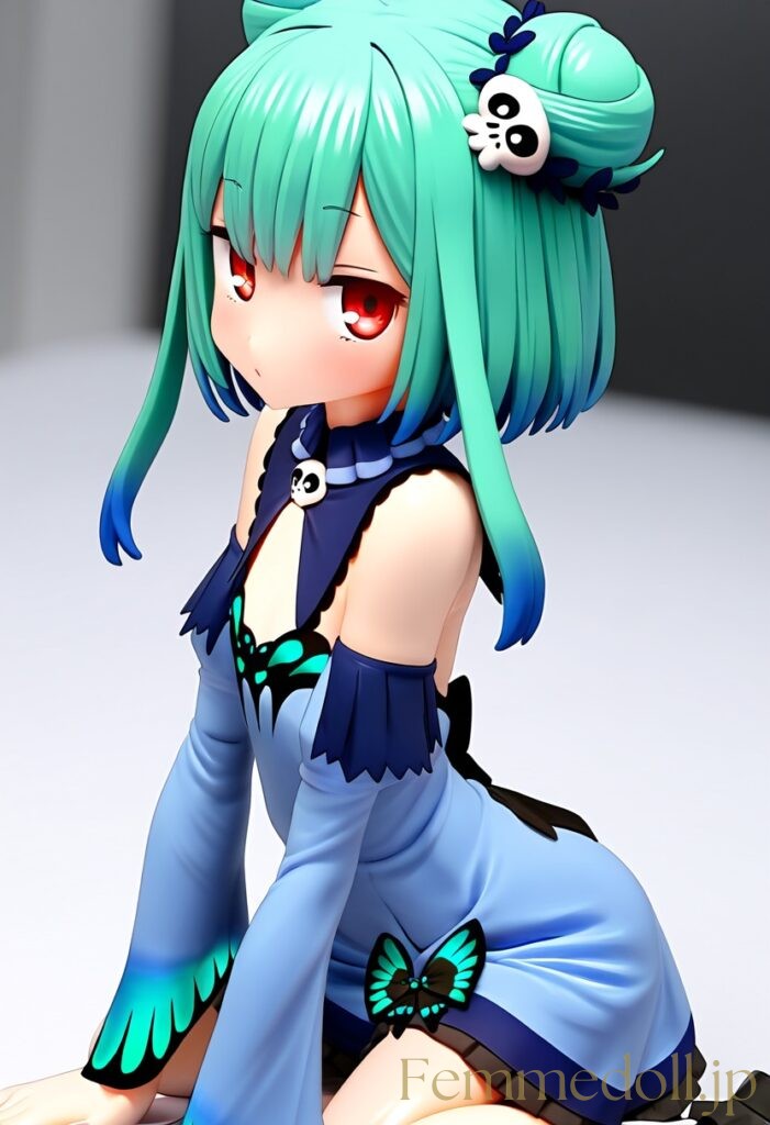 【エロ画像】Vtuber 潤羽るしあのフィギュア風AIイラスト