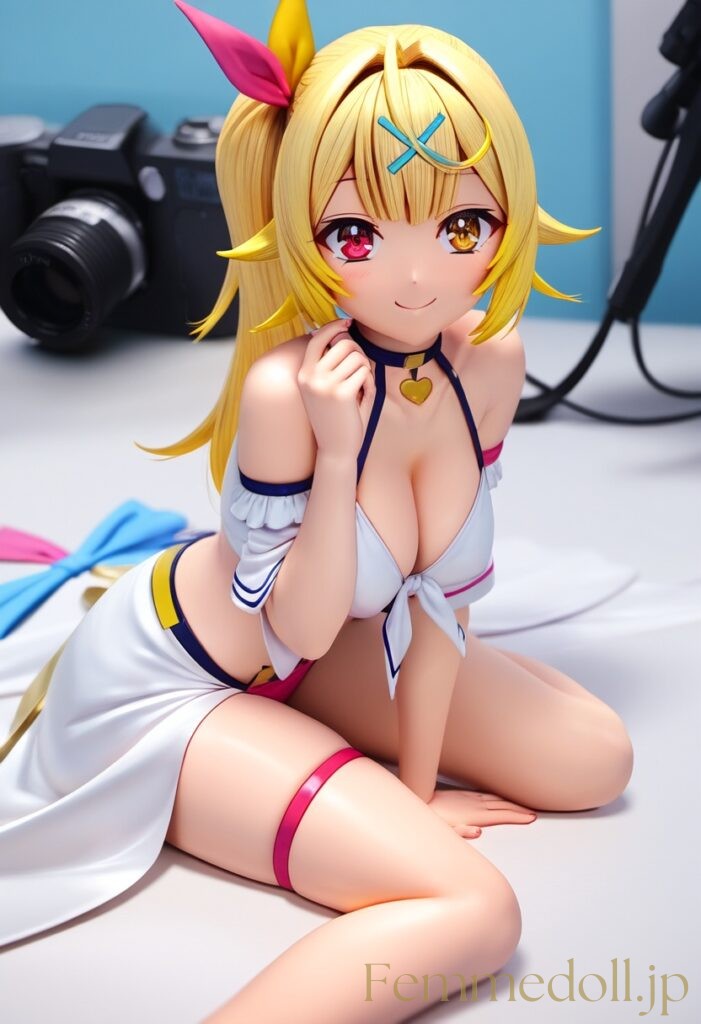 【エロ画像】Vtuber 星川サラのフィギュア風AIイラスト