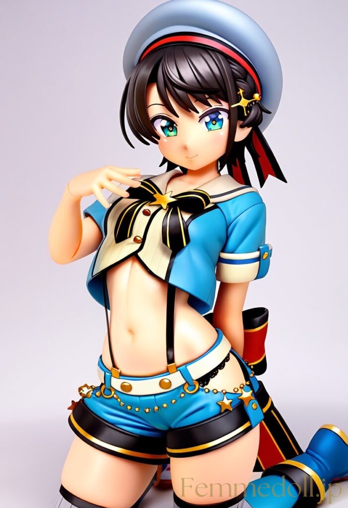 【エロ画像】Vtuber 大空スバルのフィギュア風AIイラスト2