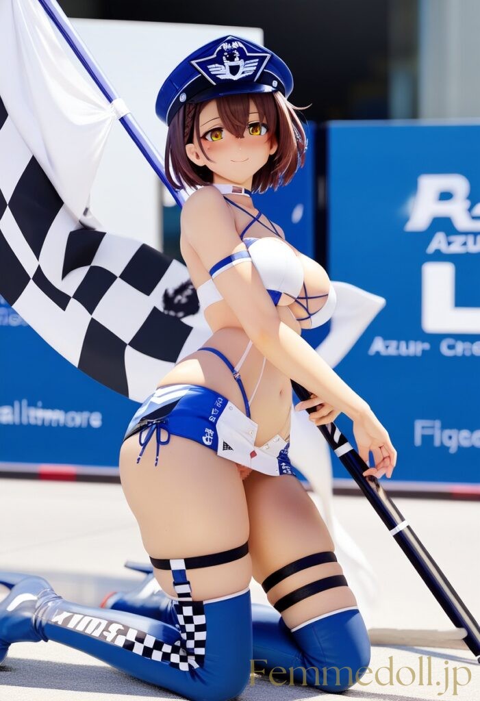 アズールレーン　ボルチモア(RQ)のフィギュア風エロ画像