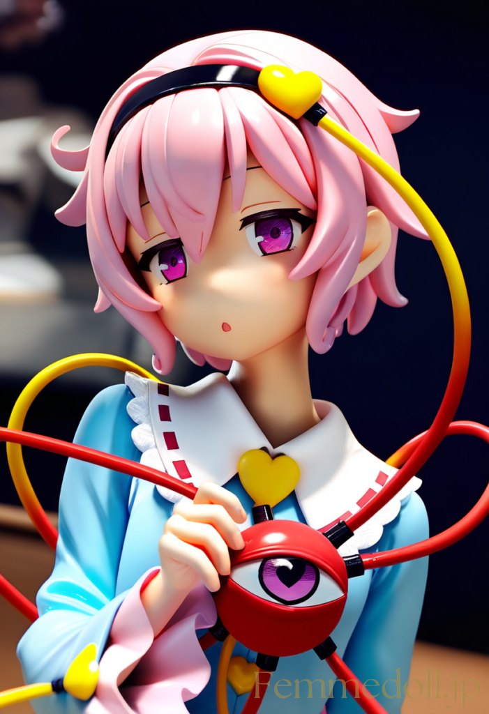 東方Project さとりのフィギュア風エロ画像