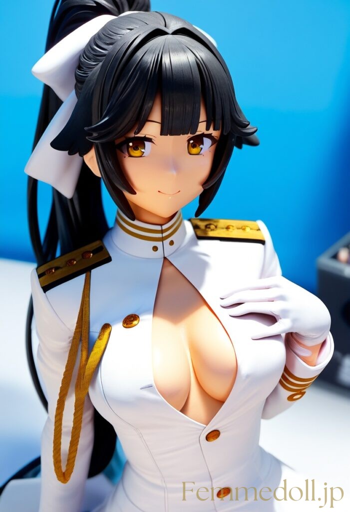 アズールレーン　高雄のフィギュア風エロ画像