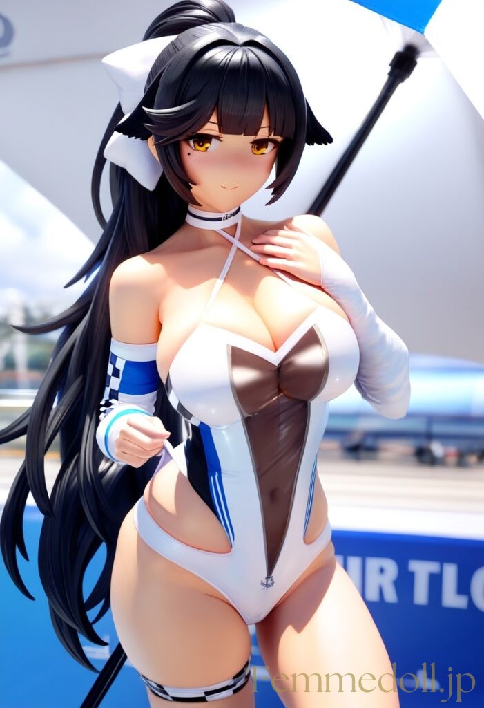 アズールレーン　高雄（RQ）のフィギュア風エロ画像