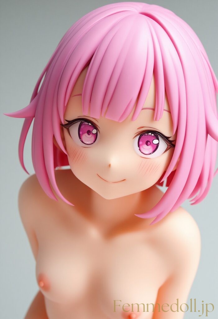 プロセカ　鳳えむのフィギュア風AIエロ画像