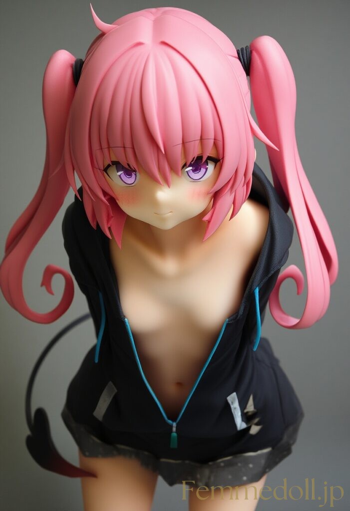 ToLOVEる ナナのフィギュア風AIエロ画像