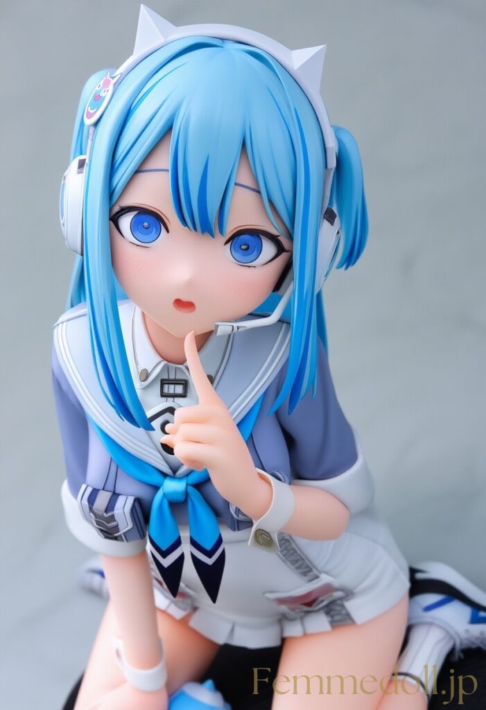 勝利の女神：NIKKE 　シフティのフィギュア風AI萌え画像