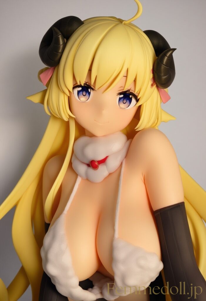 Vtuber　角巻わためのフィギュア風AIエロ画像