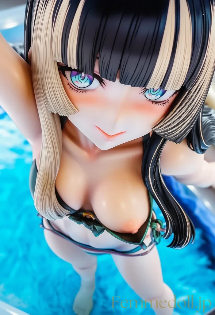 いや、これは芸術です。儒烏風亭らでん、水着姿で一席設けます。【Vtuberエロ画像】【Vtuberエロ画像】