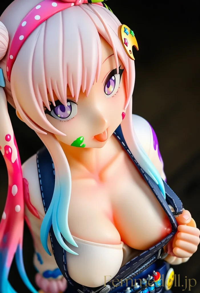 【ホロライブID】アイラニ「えへへ、触ってみて？」誘惑で尻プリプリ【フィギュア風AIエロ30枚】