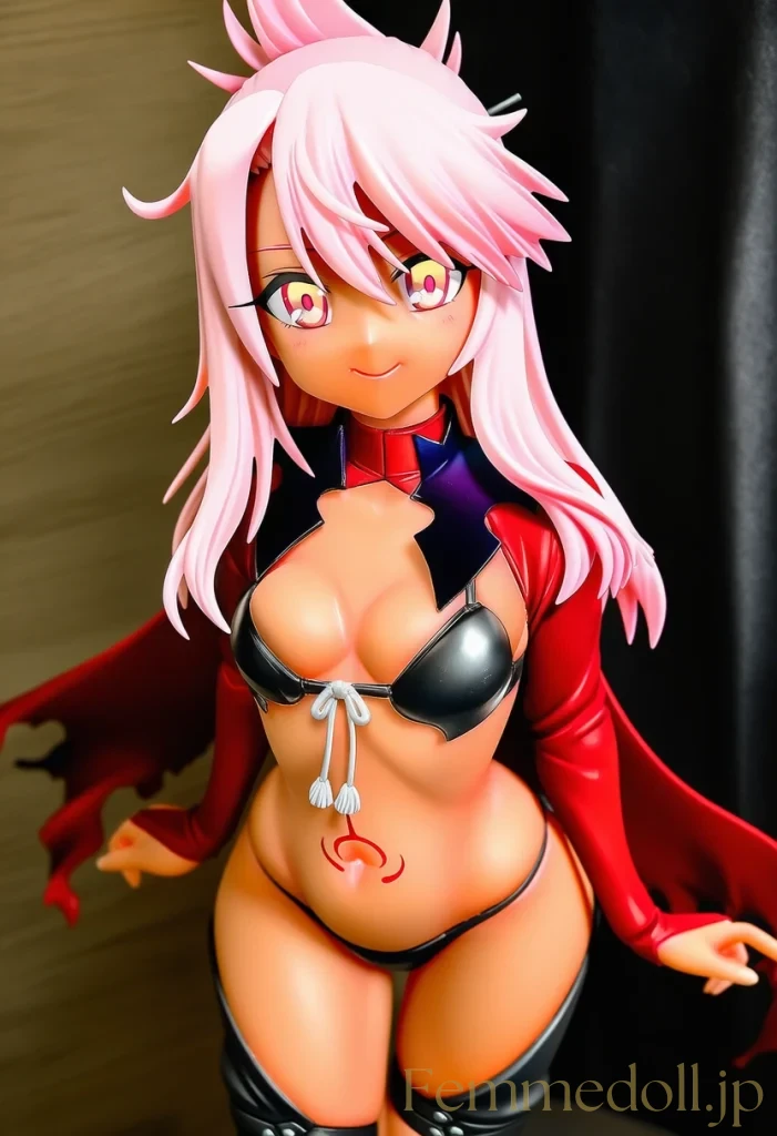【FGO】クロエ「キスしてあげる♡」褐色露出の小悪魔誘惑【フィギュア風AI24枚】
