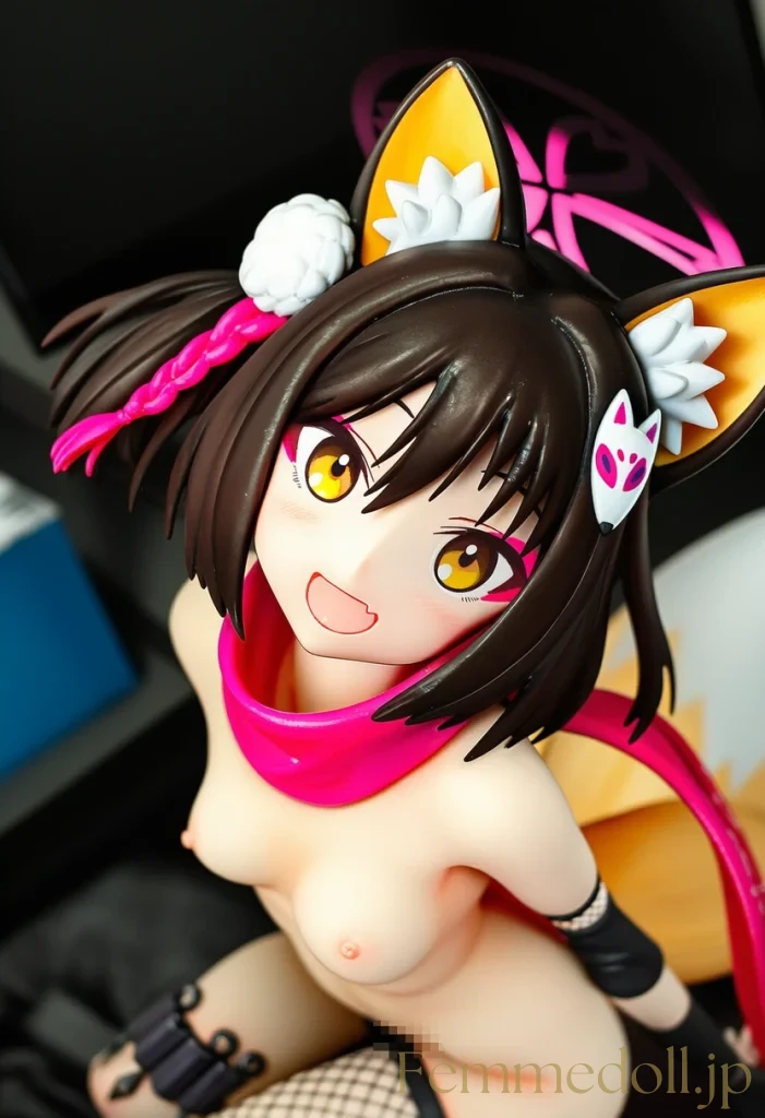 【ブルアカ/エロ画像】キツネ耳イズナの忍法お色気の術♡ヌード画像集
