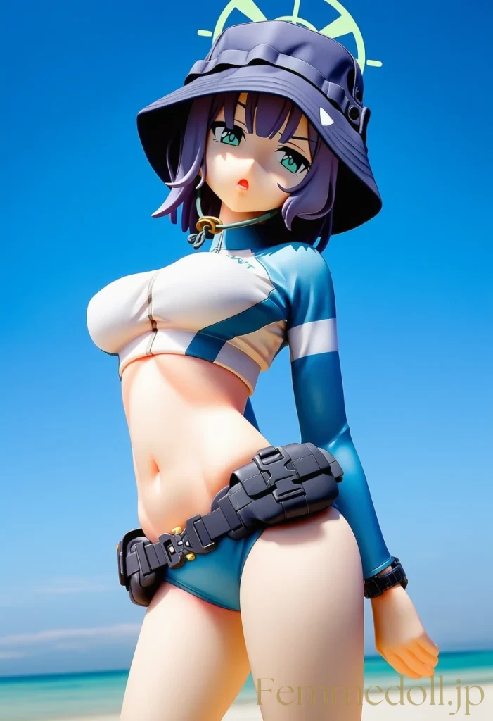 【速報】巨乳サキのラッシュガード姿がえちえちすぎるｗｗｗ
