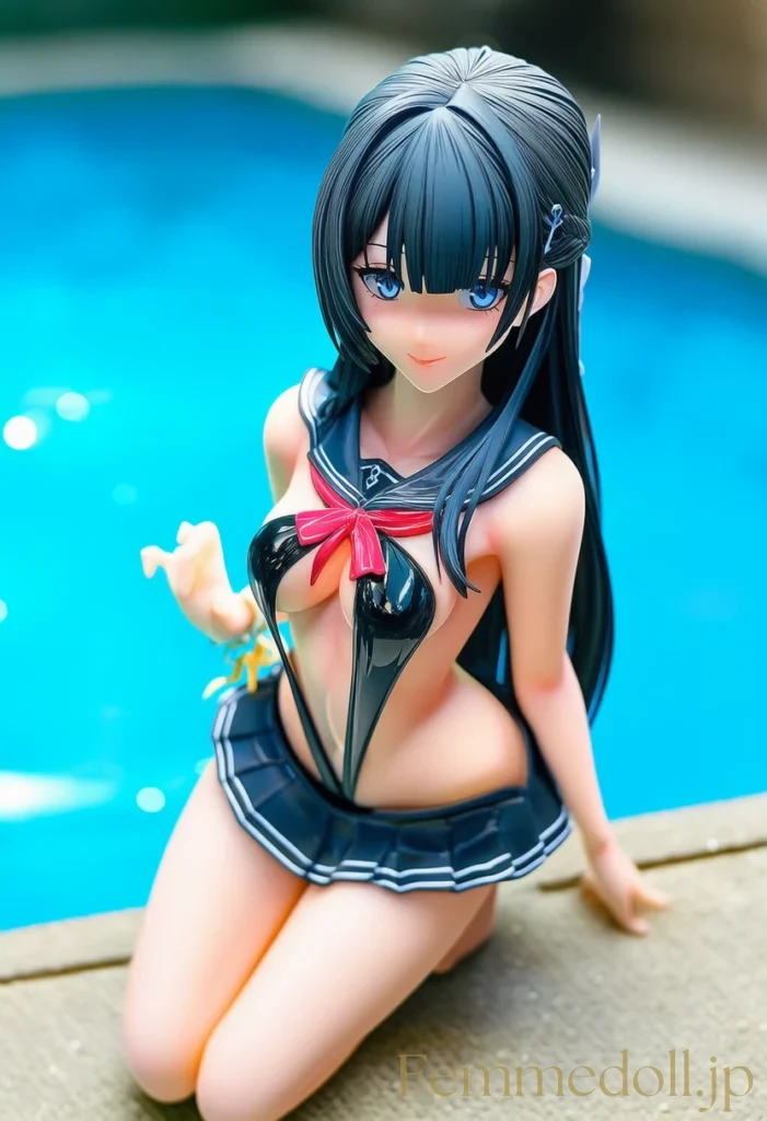 セーラー服の下にスリングショット　セクシー衣装で誘惑♡美少女イラストまとめ