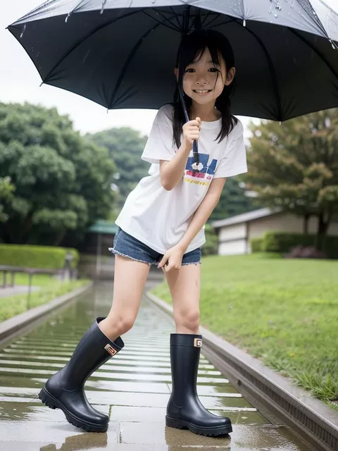 かわいい妹画像まとめ その10（雨の日編）