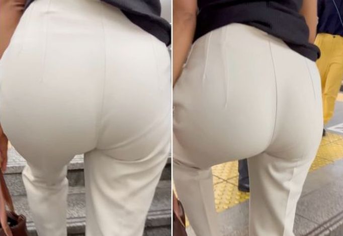 【画像あり】ムチ尻で歩いてるキャリアウーマンって痴女なの？？？
