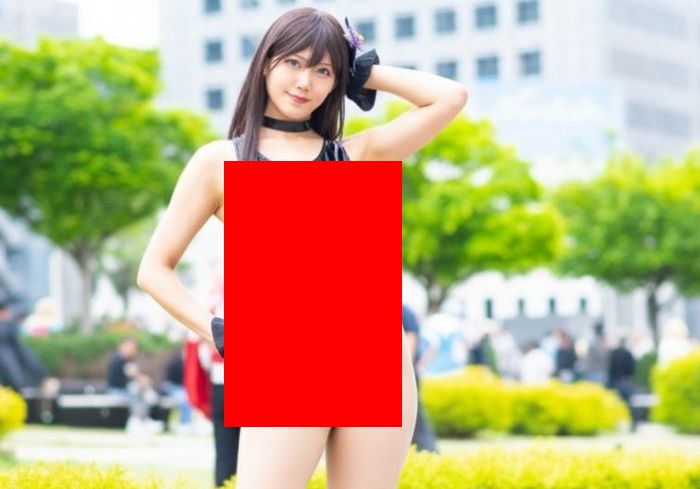 【画像】ガバガバマ〇コをアピールする、ヤバイコスプレイヤーさんが見つかってしまうｗｗｗｗｗｗ